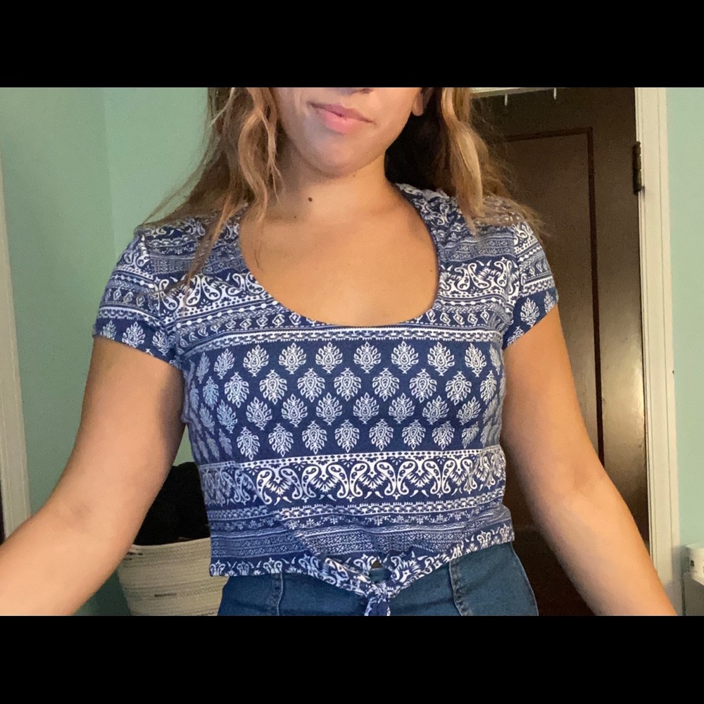 Blue shirt
